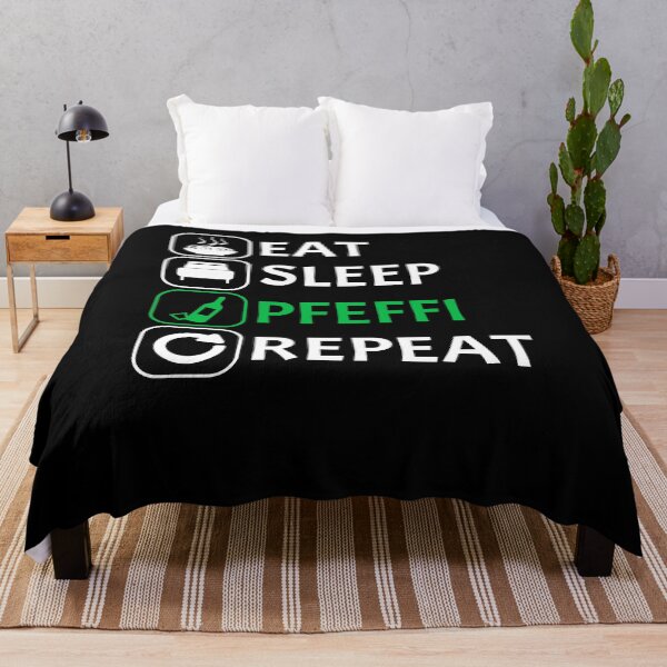 Item preview, Eat Sleep Pfeffi Repeat designed and sold by Weilichesmag.