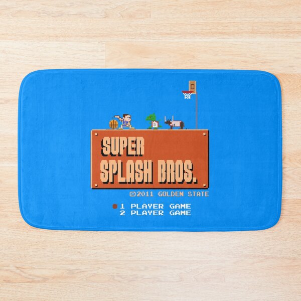 Item preview, Super Splash Bros 2d Video Game Start Screen designed and sold by Selecttostart.