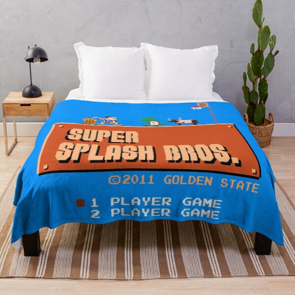 Item preview, Super Splash Bros 2d Video Game Start Screen designed and sold by Selecttostart.