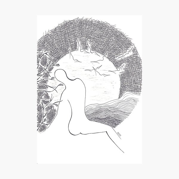 Artikelvorschau, She creates her own world entworfen und verkauft von meoise.
