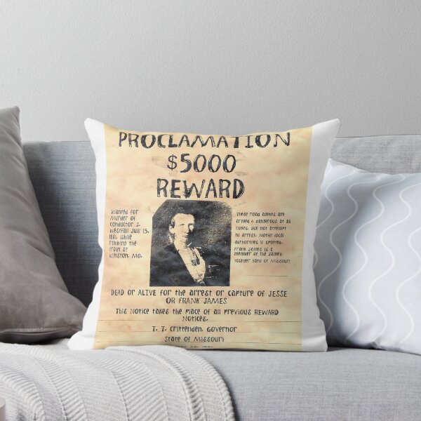 Item preview, Jesse and Frank James Wanted designed and sold by Lawrence Baird.