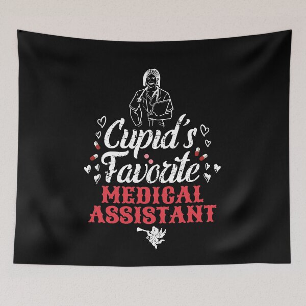 Item preview, Cupid's Favorite Medical Assistant Valentine's Day designed and sold by Captain Mood.