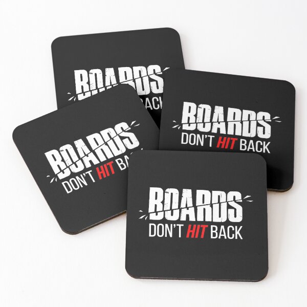 Item preview, Boards Don't Hit Back Martial Arts designed and sold by lokopunch.