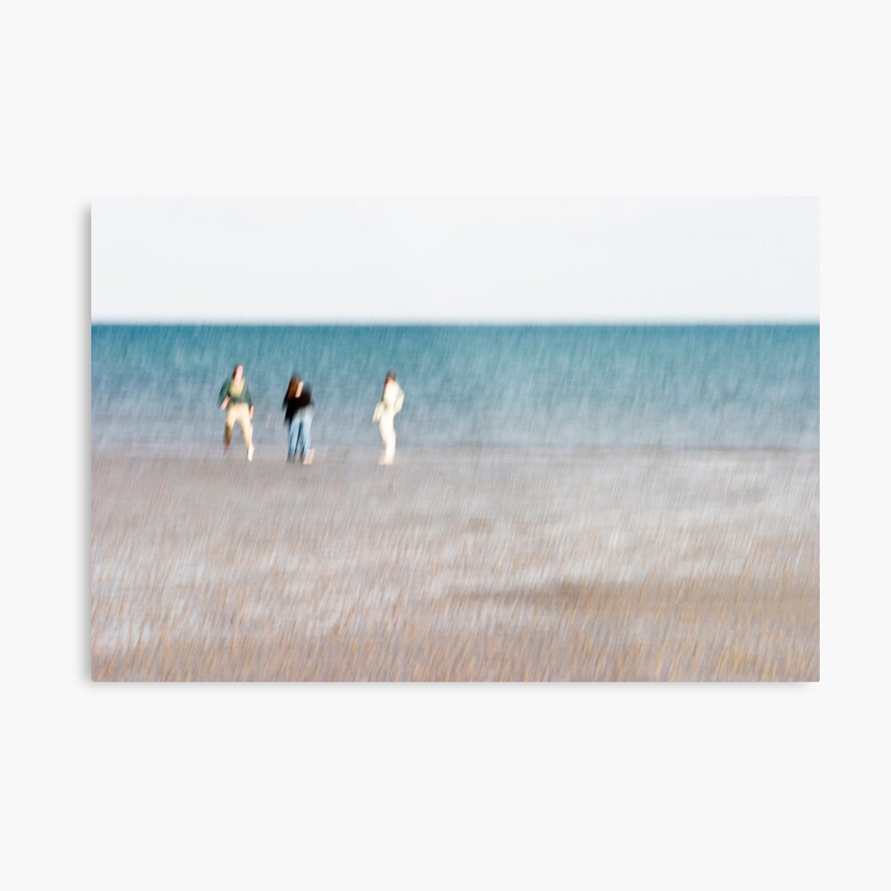 Trio On The Beach Canvas Print By Pauldavey Redbubble