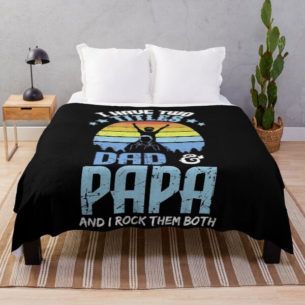Item preview, I Have Two Titles Dad And Papa And I rock Them Both designed and sold by Captain Mood.