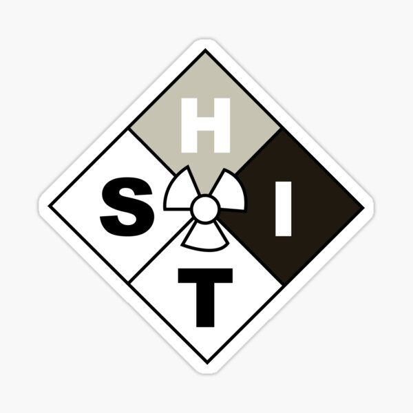 Aperçu de l'œuvre Accepté S.H.I.T. Logo créée et vendue par broadwaycantdie.