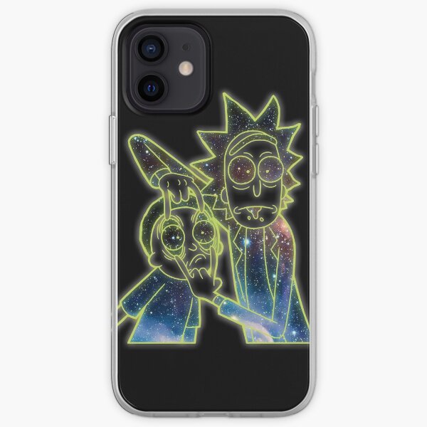 Rick and Morty - Look of Space Graphic iPhone Soft Case