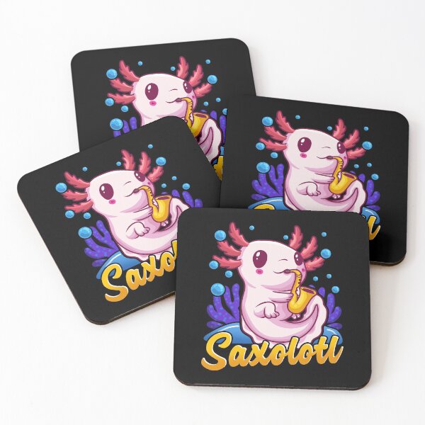 Item preview, Saxolotl Sax Axolotl Walking Fish Saxophone Pun designed and sold by perfectpresents.
