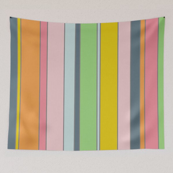 Aperçu de l'œuvre Stripes seventies créée et vendue par AtelierAdriana.
