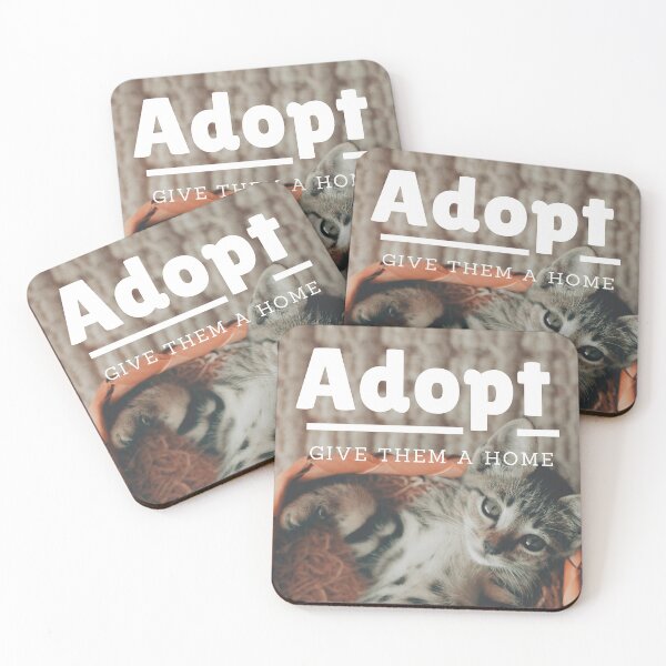 Item preview, Cats Make You Smile - Adopt. Give Them A Home designed and sold by pinkycherry.