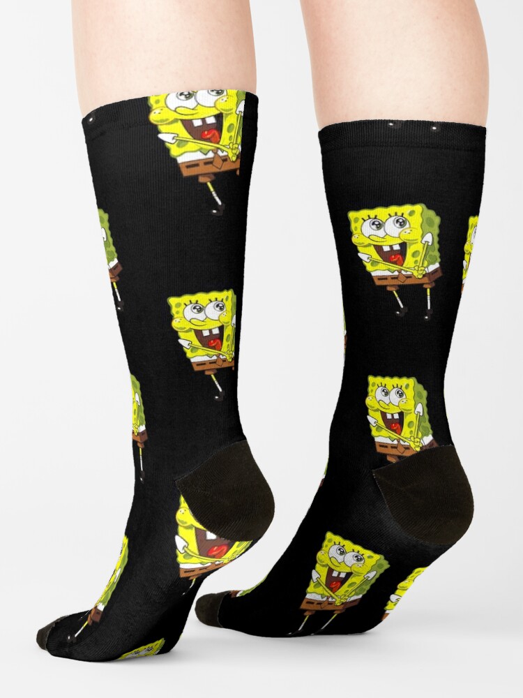 Spongebob Socks for Sale by Happy Pixel