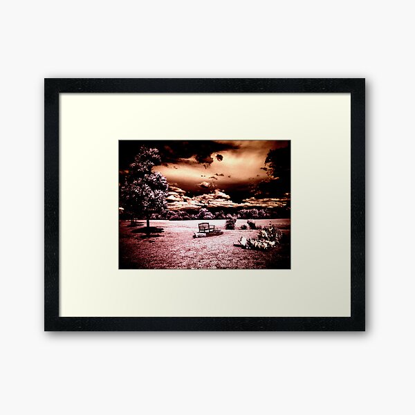 Waiting World Framed Art Print