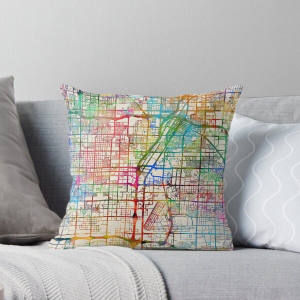 Item preview, Las Vegas City Street Map designed and sold by ArtPrints.