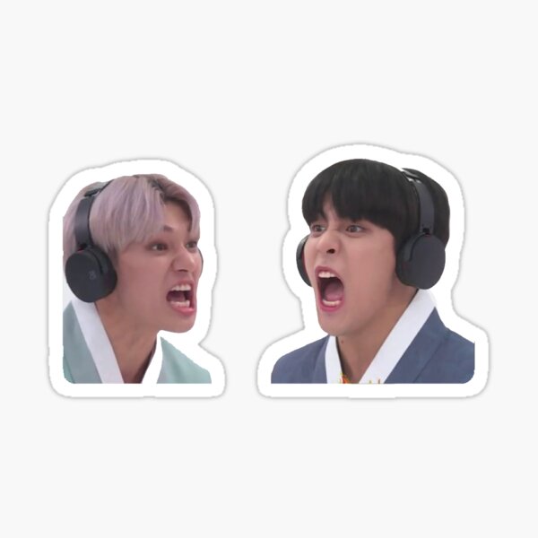 Artikel-Vorschau von Ateez Jongho & wooyoung Meme, designt und verkauft von jo--oana.