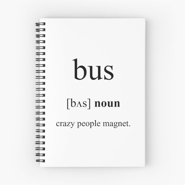 Item preview, Bus Definition | Dictionary Collection designed and sold by Designschmiede.
