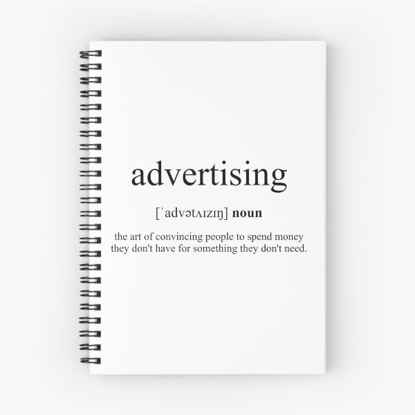 Item preview, Advertising Definition | Dictionary Collection designed and sold by Designschmiede.
