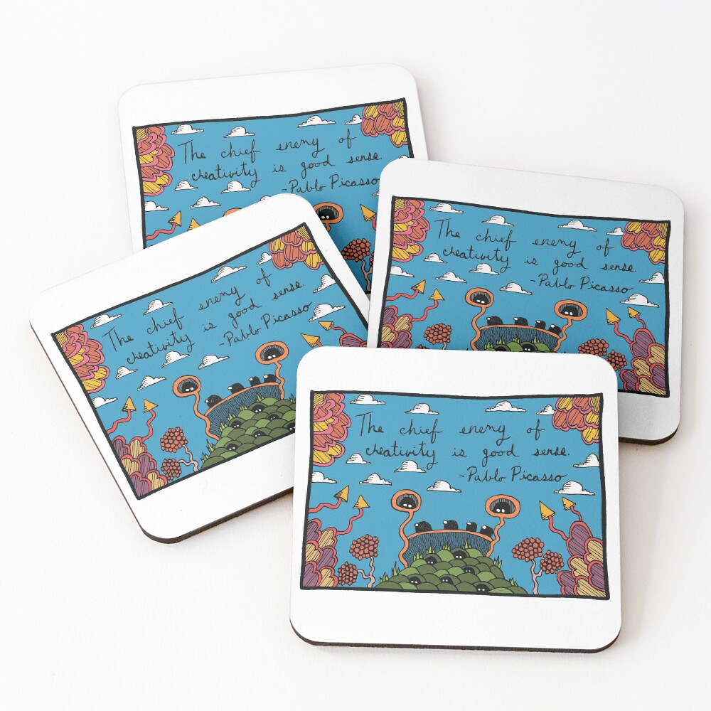 Item preview, Coasters (Set of 4) designed and sold by draweric.