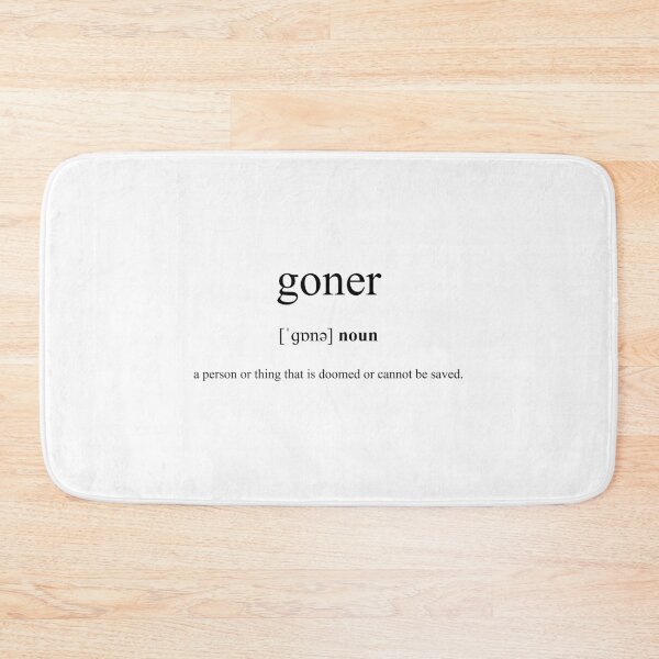 Item preview, Goner Definition | Dictionary Collection designed and sold by Designschmiede.