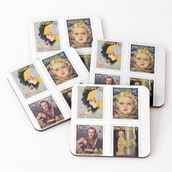 Item preview, set of four Photoplay designed and sold by auswr20000.