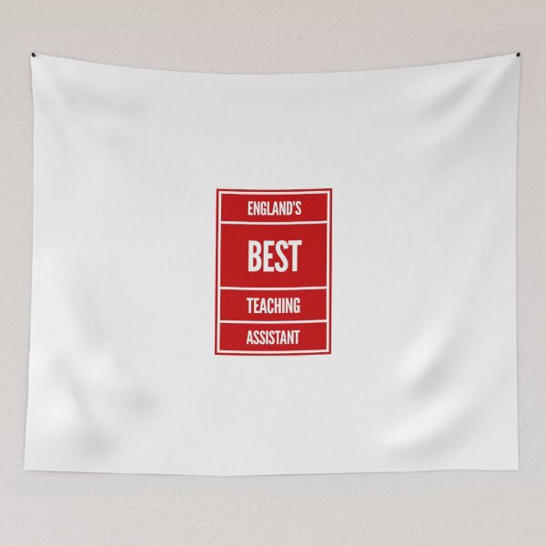 Item preview, England’s Best Teaching Assistant designed and sold by weavernap.
