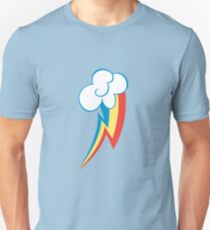 Rainbow Dash Cutie Mark (Medium icon) - My Little Pony Friendship is Magic Unisex T-Shirt