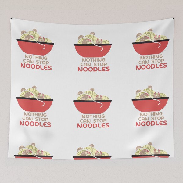 Item preview, Nothing Can Stop Noodles designed and sold by suddenlysomeday.