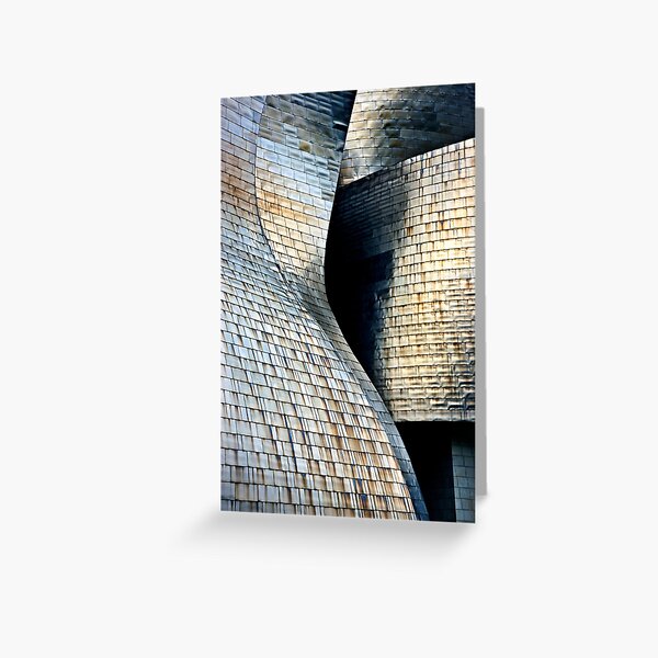Titanium waves Greeting Card