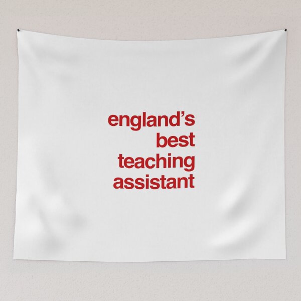 Item preview, England’s Best Teaching Assistant designed and sold by weavernap.