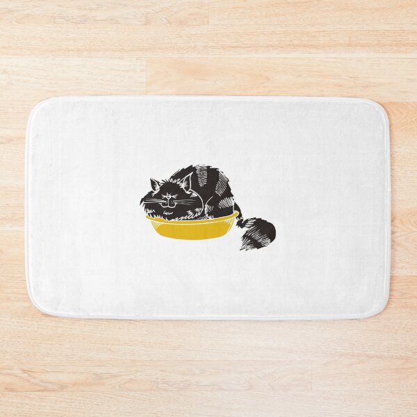 Item preview, FUR ANTIDEPRESSANT . Cute black cat illustration.  designed and sold by suddenlysomeday.
