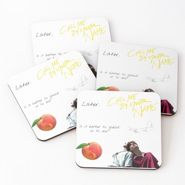 Item preview, Call me by your name sticker set designed and sold by aesthetics4you.