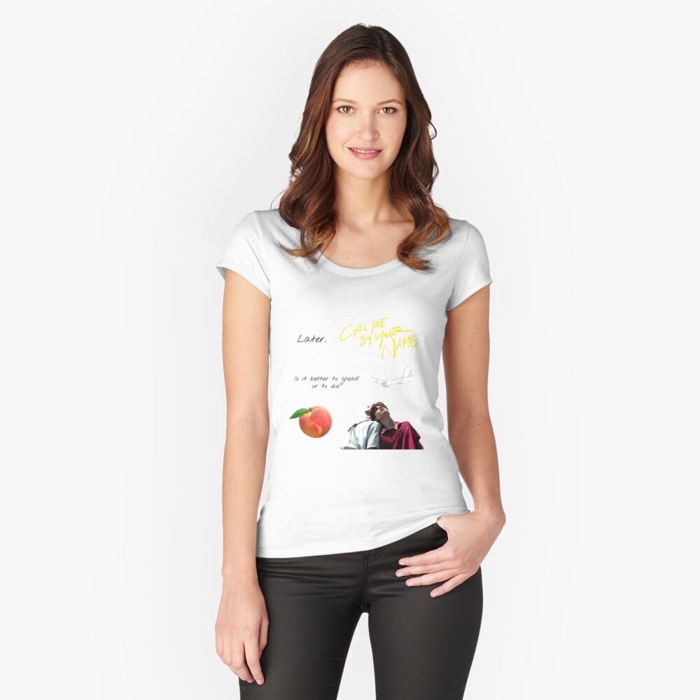 Item preview, Fitted Scoop T-Shirt designed and sold by aesthetics4you.