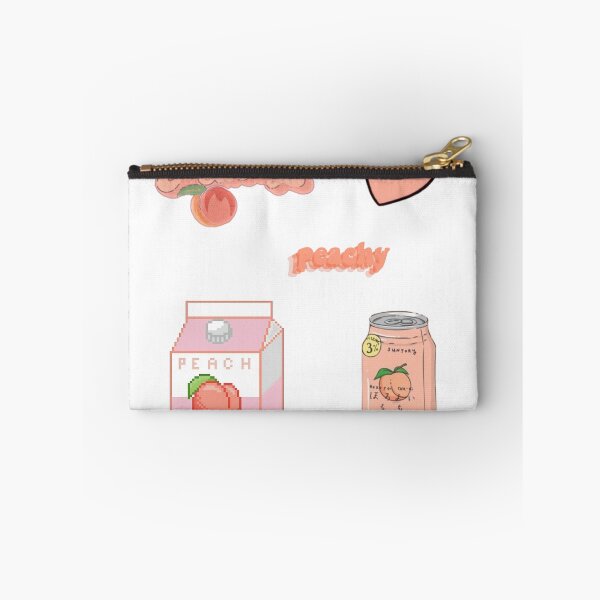 Item preview, Cute aesthetic peach sticker set  designed and sold by aesthetics4you.