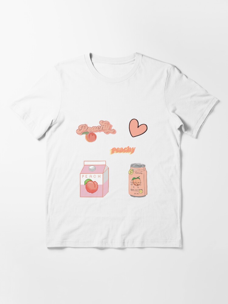 aesthetic peach shirt