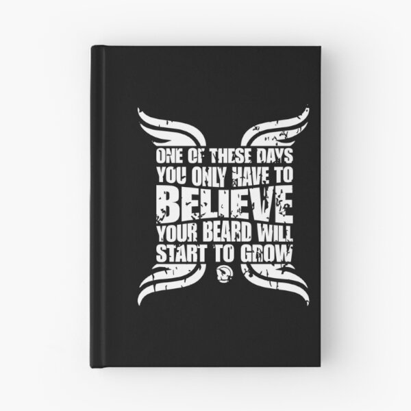 Item preview, one of these days you only have to believe your beard will start to grow designed and sold by netrok.