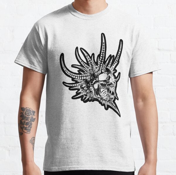 Goth Spike T Shirts Redbubble - black t shirt shaded w tatoos braclet necklace roblox
