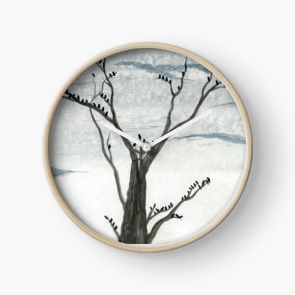 Blackbird Forest Clock