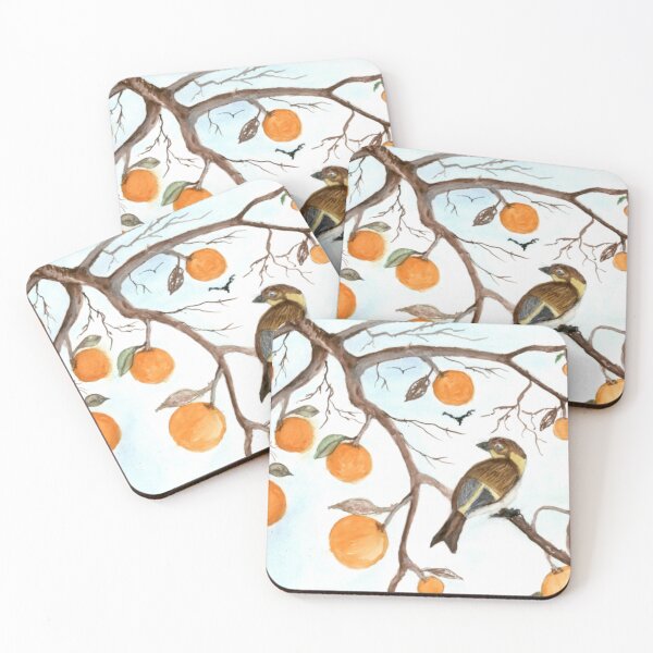 Item preview, Bird in Orange Tree   designed and sold by Isaac  Craven.