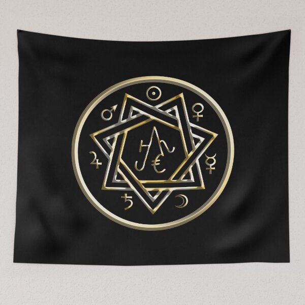 Item preview, Attract Money Amulet Sigil Design designed and sold by Pikmi.