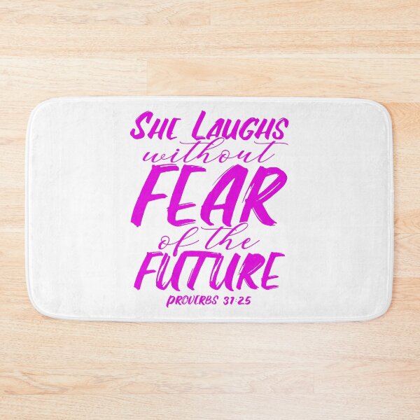 Item preview, Christian Bible Proverb Study Gift She Laughs Without Fear Of The Future designed and sold by Maljonic.