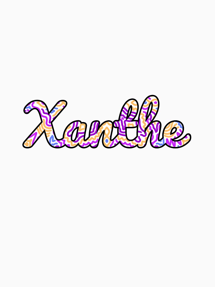 "Xanthe Handwritten Name" Tshirt for Sale by inknames Redbubble