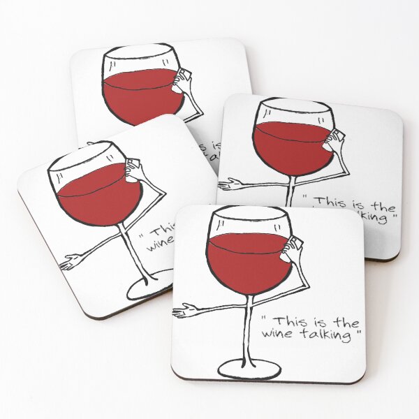 Item preview, Red Wine in Life is Talking designed and sold by svnarts.