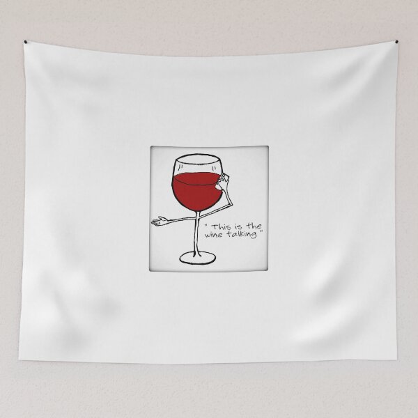 Item preview, Red Wine in Life is Talking designed and sold by svnarts.