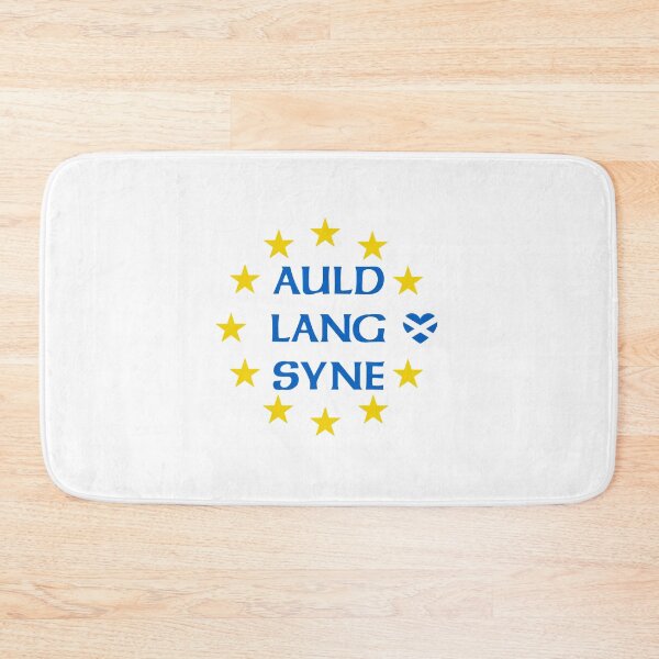 Item preview, Auld Lang Syne Scottish Saltire EU Flag designed and sold by CoolYule.