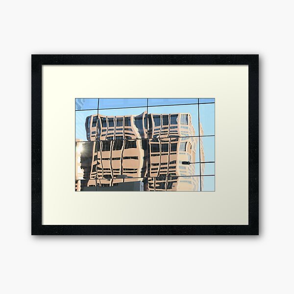 Distorted Framed Art Print