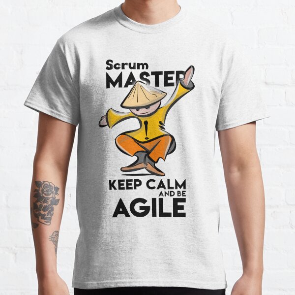Scrum Master in Action T-shirt classique