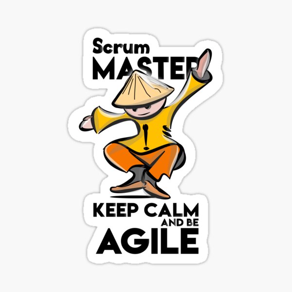 Item preview, Scrum Master in Action designed and sold by eSeaty.