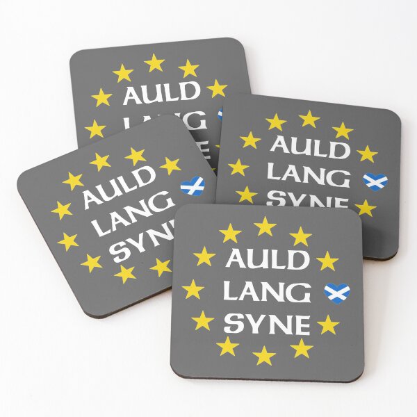 Item preview, Auld Lang Syne Scottish Saltire EU Flag designed and sold by CoolYule.