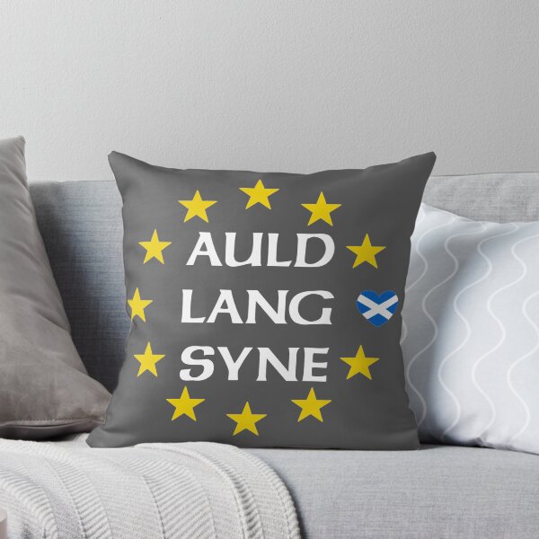 Item preview, Auld Lang Syne Scottish Saltire EU Flag designed and sold by CoolYule.