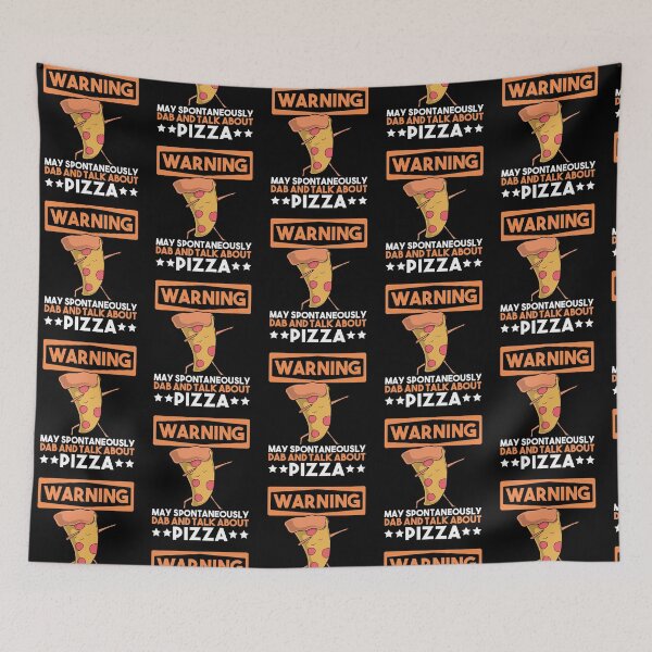 Item preview, Pizza Lover, Warning May Spontaneously Dab And Talk About Pizza designed and sold by fatamyfan1.