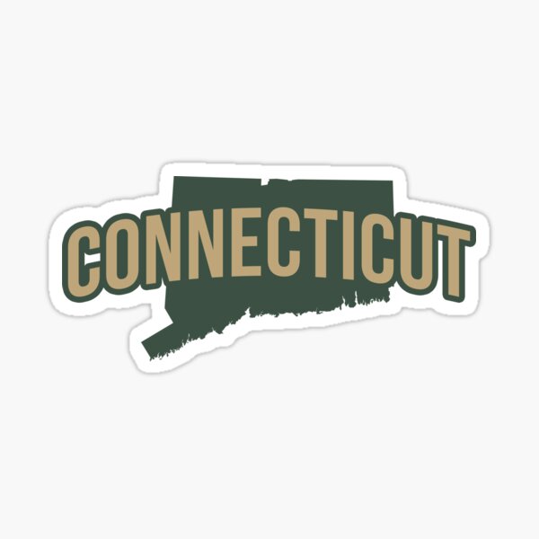 Connecticut State Sticker